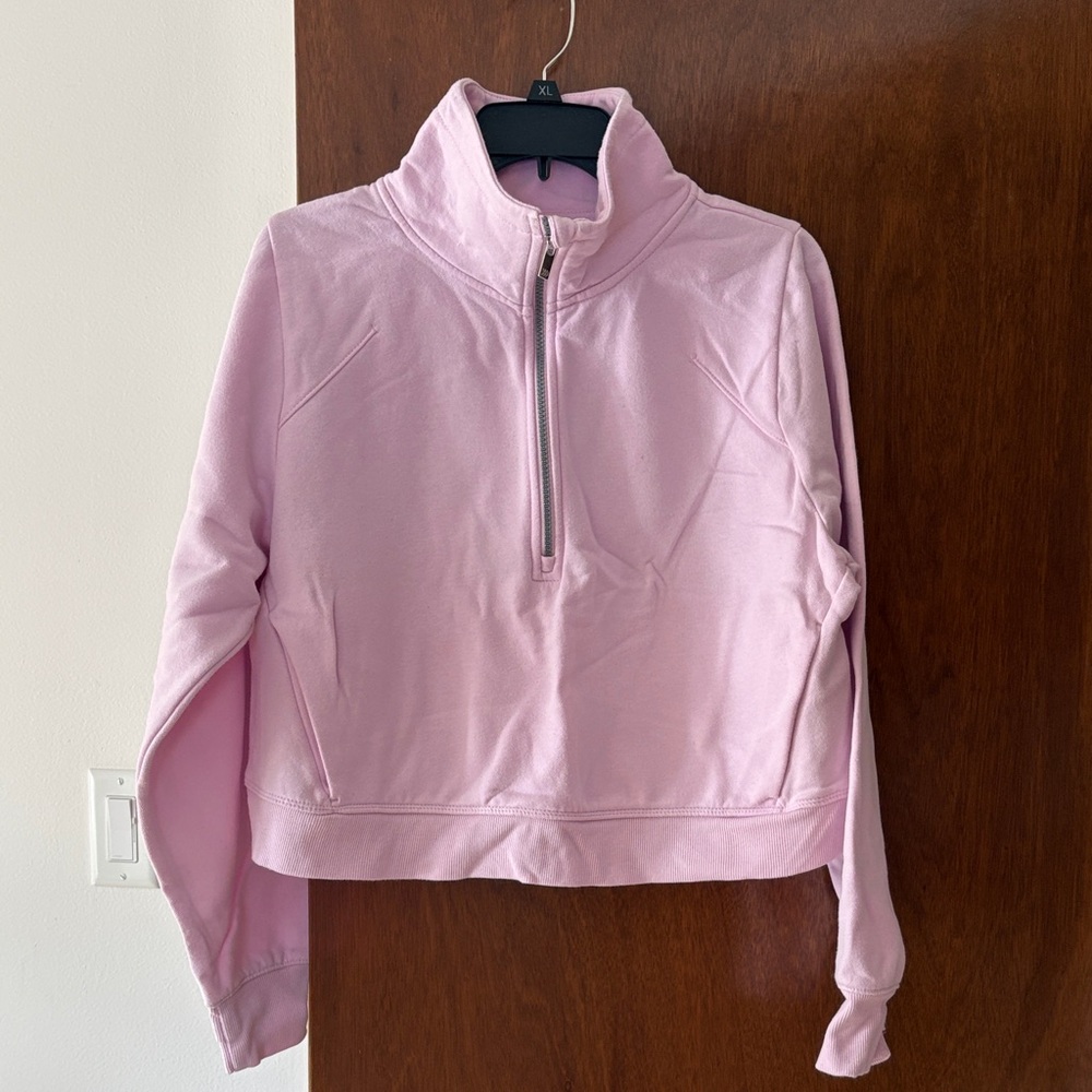 All in motion pink  Quarter-Zip Pullover